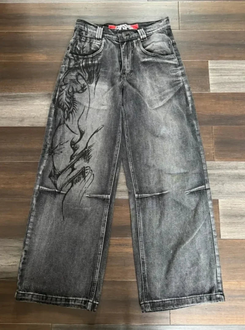 Y2K New Vintage Style Flare Jeans Women Low Waist Stretch Denim Pants With Contrast Waistband Casual Streetwear Trousers