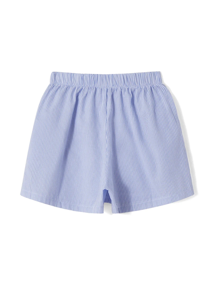 Baggy Stripe Shorts Y2k Loungwear Summer Women Casual Holidays Beach Short Pants Outfits with Pocket Plaid Pajama Short Homewear